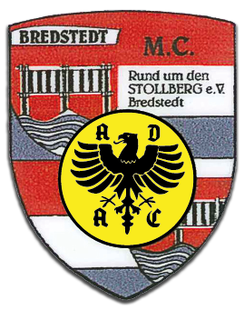 Logo des MC "Rund um den Stollberg", Ortsclub Bredstedt e. V.